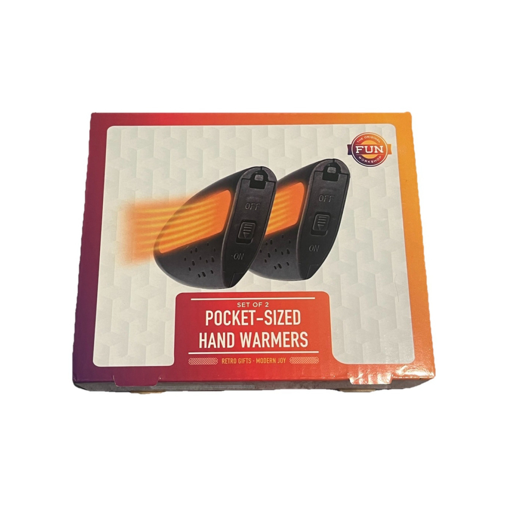 Fun Workshop Hand Warmers Set of 2 Battery Powered NIB